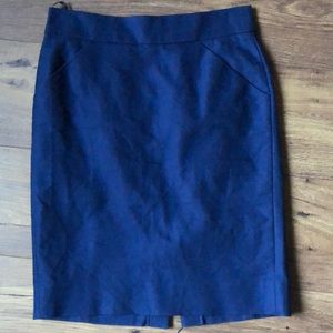 JCrew Pencil Skirt Navy